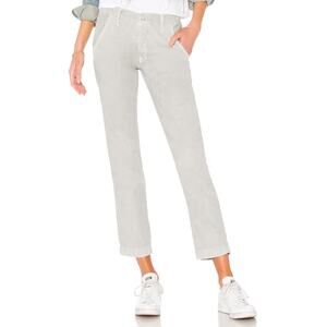NSF Edith Trousers Lightweight Pigment Pale Grey Cotton Pants SZ 29 EUC $229